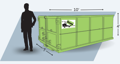 10 Yard Dumpster Dimensions