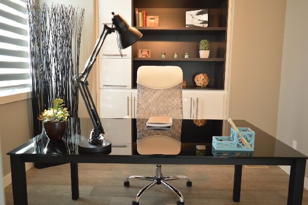 office desk and chair