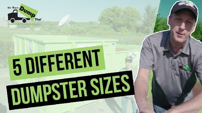 Dumpster Sizes Video 2