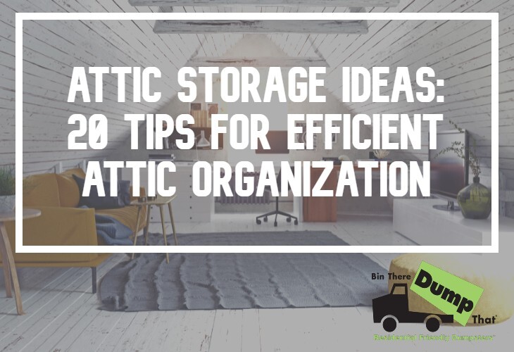 Attic Storage Tips Every Homeowner Should Follow - Paragon Protection