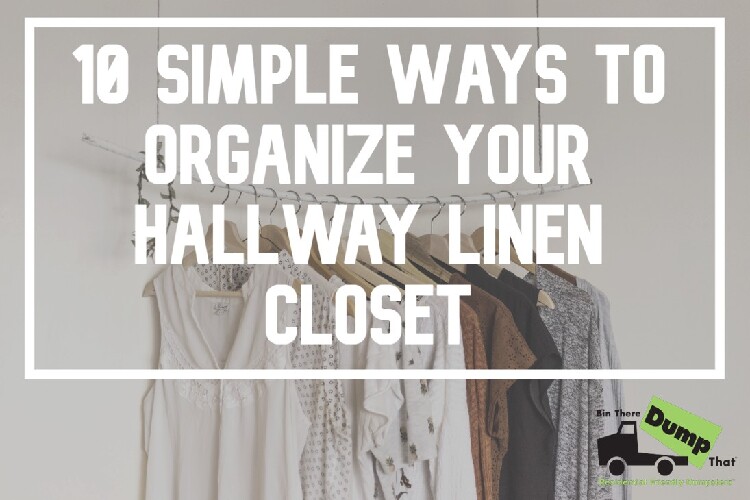 Hallway linen closet organization